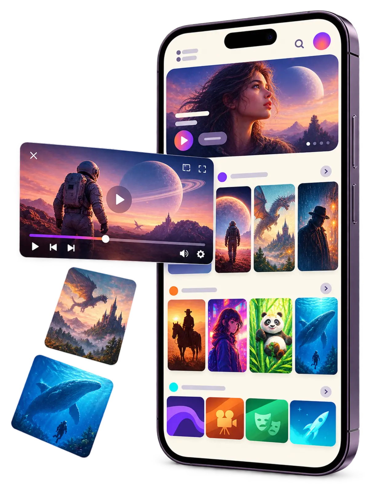人人视频 APP 展示